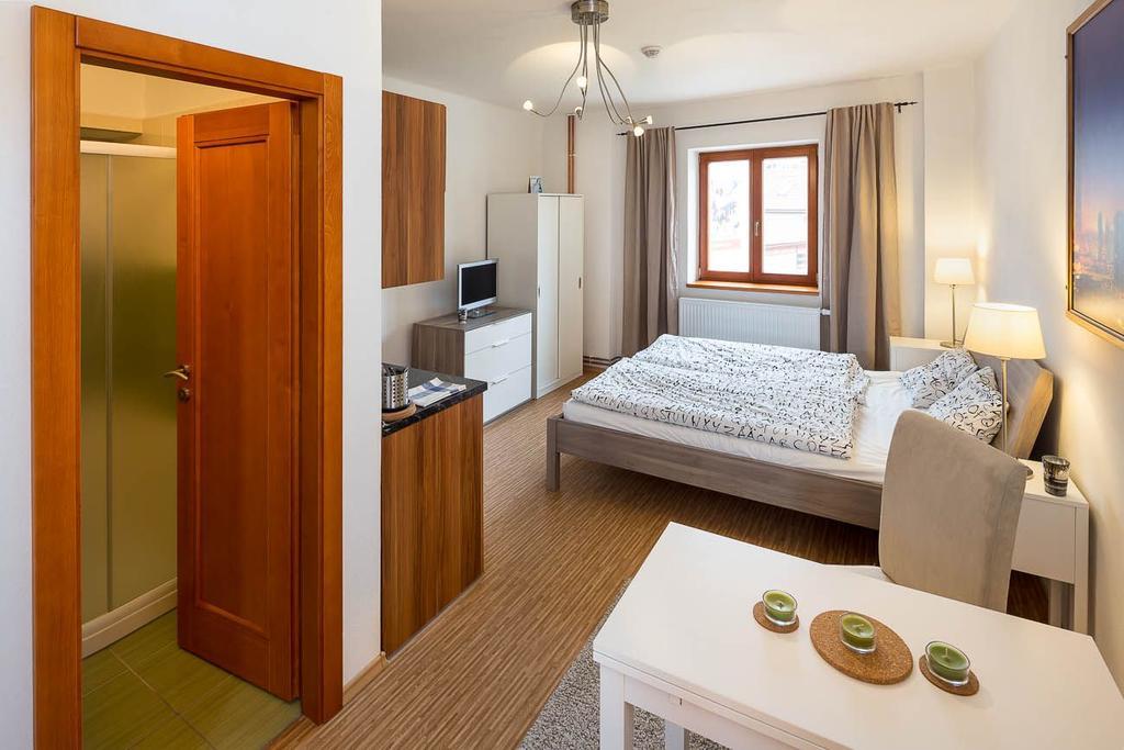 Apartmany Pod Namestim Telč Esterno foto