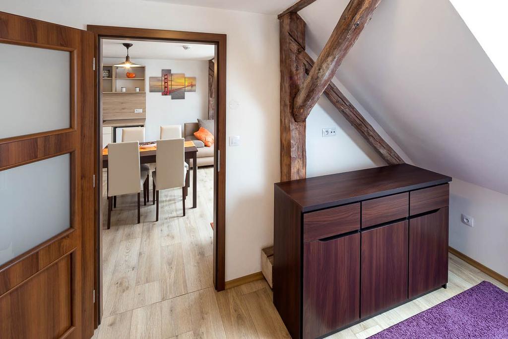 Apartmany Pod Namestim Telč Esterno foto