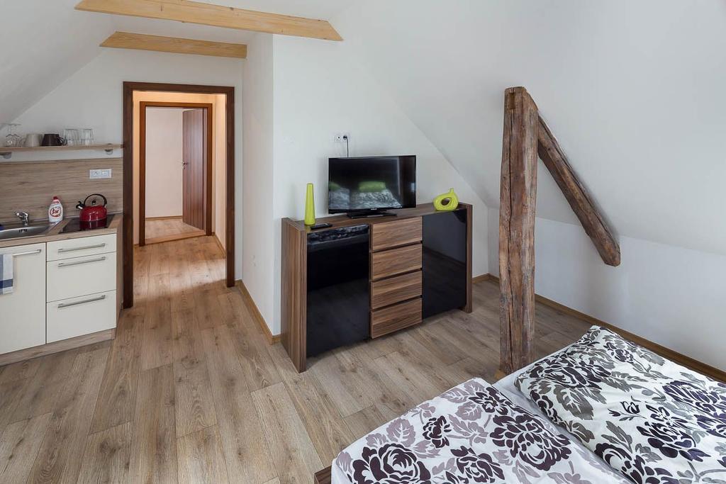 Apartmany Pod Namestim Telč Esterno foto